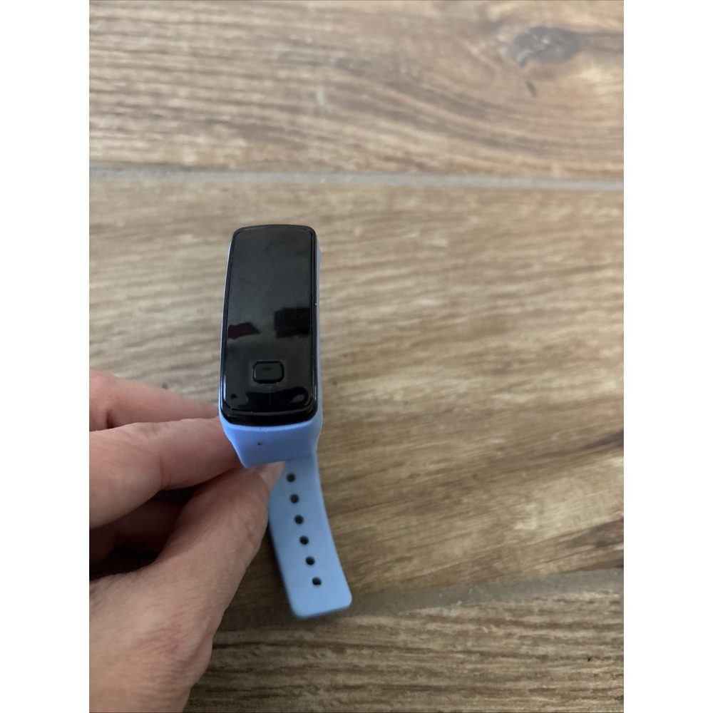 Blue Digital Wristwatch w/ Adjustable Band, Not‎ Tested, No Charger